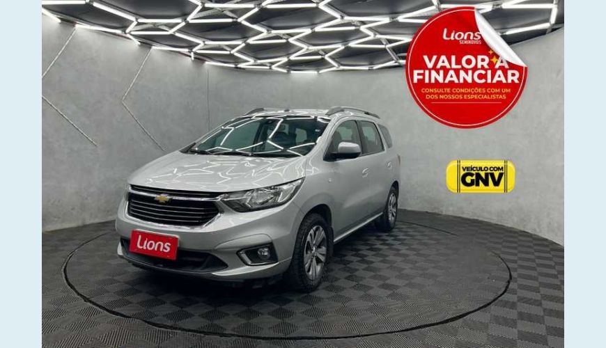 CHEVROLET CHEVROLET SPIN PREMIER 7S 1.8 FLEX MANUAL 4P - PRATA - 2020 Foto 1 (Grande)