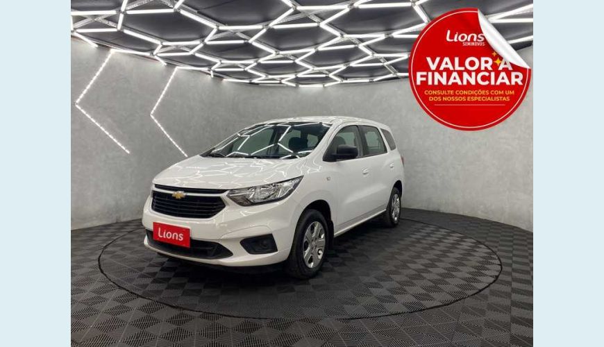 CHEVROLET CHEVROLET SPIN LS 1.8 FLEX MANUAL 4P - BRANCO - 2022 Foto 1 (Grande)