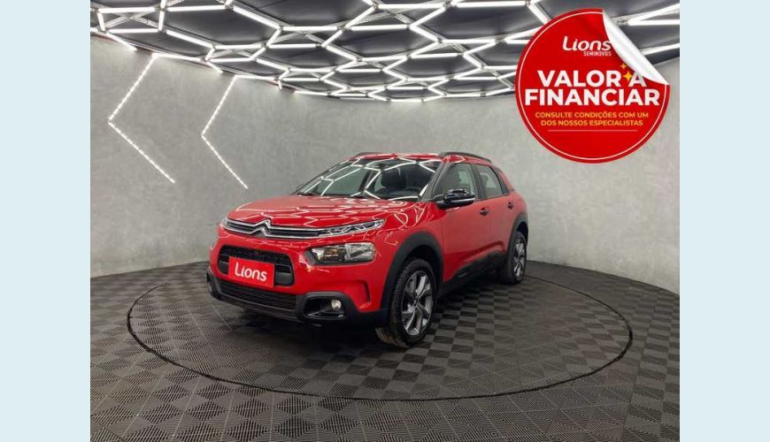 CITROËN C4 CACTUS 1.6 FEEL AUT. FLEX - VERMELHO - 2022 Foto 1 (Grande)
