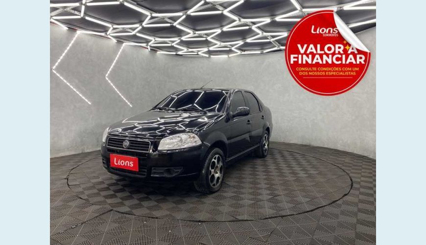 FIAT FIAT SIENA EL 1.4 8V FLEX MANUAL 4P - PRETO - 2012 Foto 1 (Grande)
