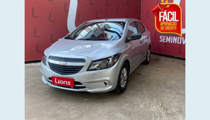 CHEVROLET PRISMA LT SPE 1.0 FLEX MANUAL 4P - PRATA - 2014 Foto 1 (Grande)