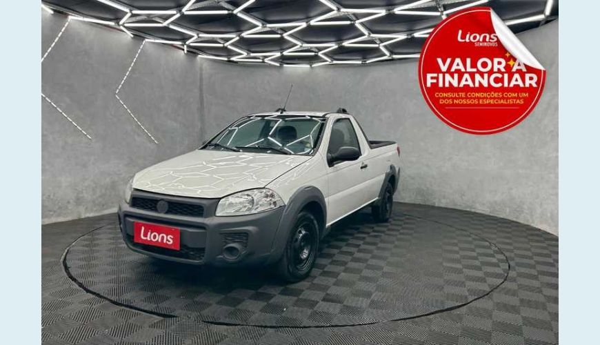 FIAT STRADA HARD WORKING CS 1.4 FLEX MANUAL 2P - BRANCO - 2019 Foto 1 (Grande)