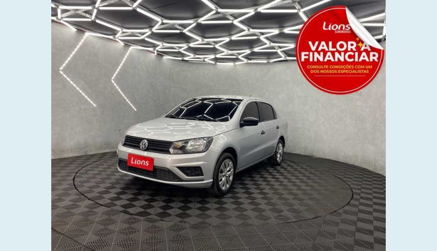 VOLKSWAGEN VOYAGE 1.6 MSI 8V FLEX MANUAL 4P - PRATA - 2020 Foto 1 (Grande)