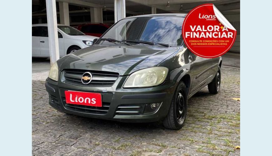 CHEVROLET CELTA SPIRIT 1.0 VHCE FLEX MANUAL 2P - VERDE - 2010 Foto 1 (Grande)