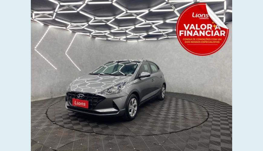 HYUNDAI HYUNDAI HB20 VISION 1.0 FLEX MANUAL 4P - CINZA - 2022 Foto 1 (Grande)