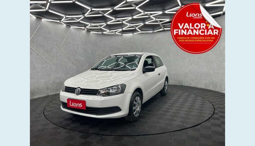 VOLKSWAGEN VOLKSWAGEN GOL TEC CITY 1.0 FLEX MANUAL 2P - BRANCO - 2015 Foto 1 (Grande)