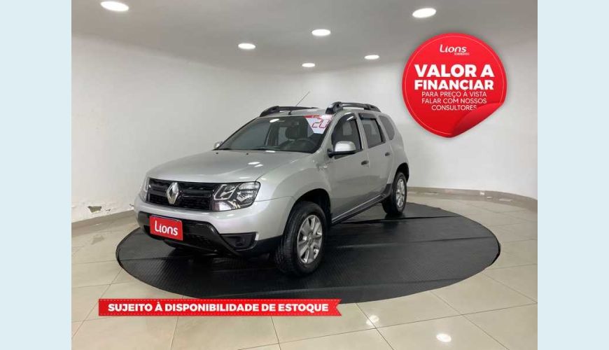 RENAULT RENAULT DUSTER EXPRESSION 1.6 16V FLEX MANUAL 4P - PRATA - 2020 Foto 1 (Grande)