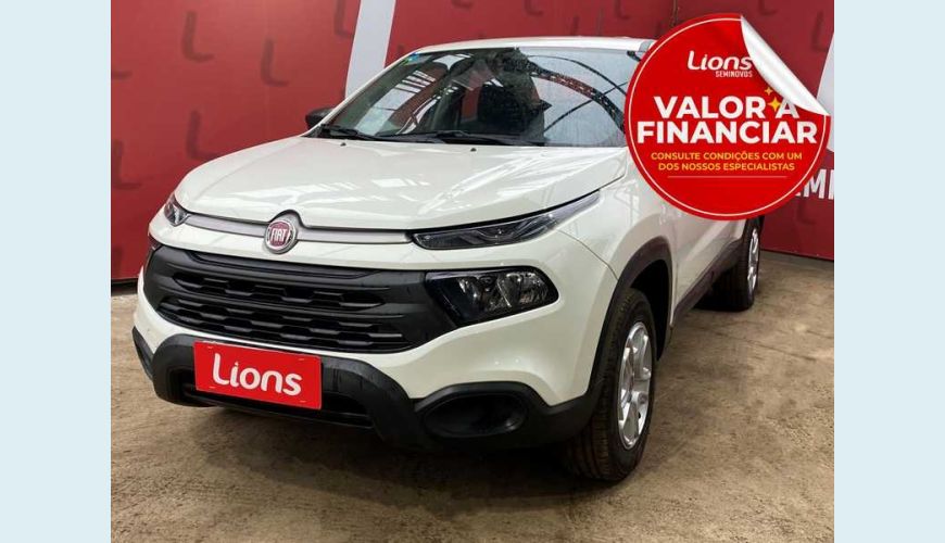 FIAT FIAT TORO ENDURANCE 1.8 FLEX AUT. 4P - BRANCO - 2021 Foto 1 (Grande)