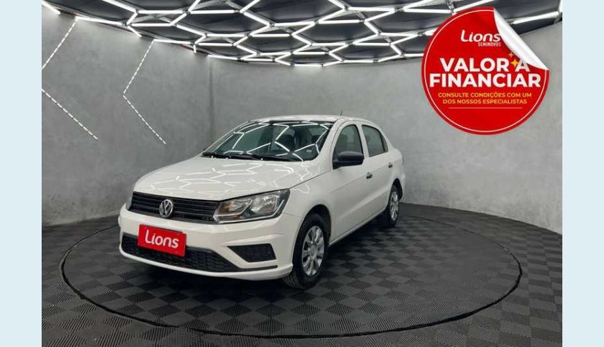 VOLKSWAGEN VOLKSWAGEN VOYAGE 1.0 MPI FLEX MANUAL 4P - BRANCO - 2023 Foto 1 (Grande)