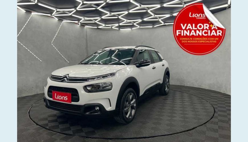 CITROËN C4 CACTUS FEEL 1.6 FLEX AUT. 4P - BRANCO - 2022 Foto 1 (Grande)