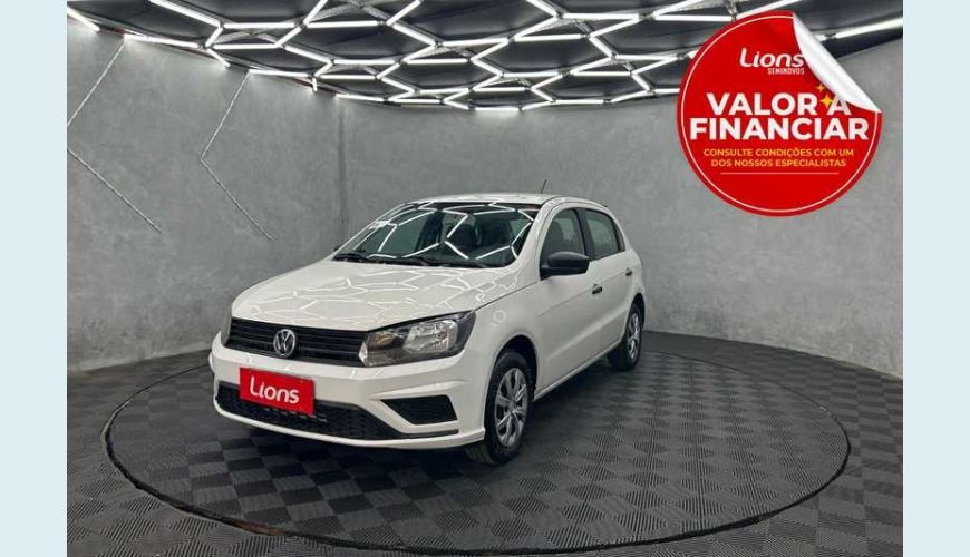 VOLKSWAGEN GOL 1.0 12V FLEX MANUAL 4P - BRANCO - 2022 Foto 1 (Grande)