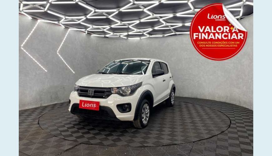 FIAT FIAT MOBI LIKE 1.0 FLEX MANUAL 4P - BRANCO - 2021 Foto 1 (Grande)