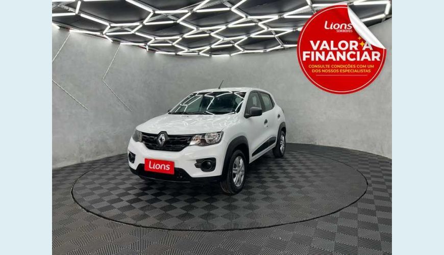 RENAULT KWID ZEN 1.0 12V FLEX MANUAL 4P - BRANCO - 2021 Foto 1 (Grande)