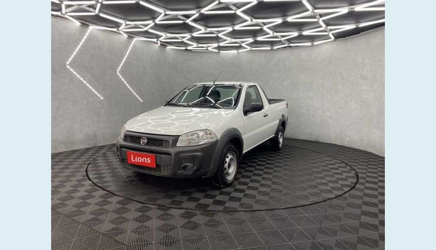 FIAT STRADA HARD WORKING 1.4 FLEX MANUAL 2P - BRANCO - 2020 Foto 1 (Grande)