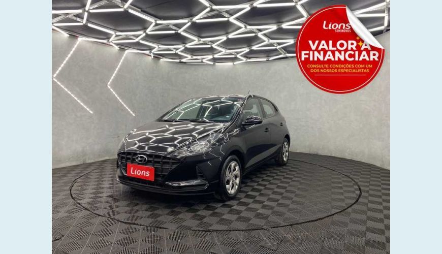 HYUNDAI HB 20 VISION 1.0 FLEX MANUAL 4P - PRETO - 2022 Foto 1 (Grande)