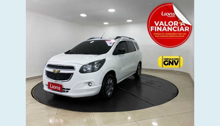 CHEVROLET SPIN ADVANTAGE 5S 1.8 FLEX AUT. 4P - BRANCO - 2018 Foto 1 (Grande)