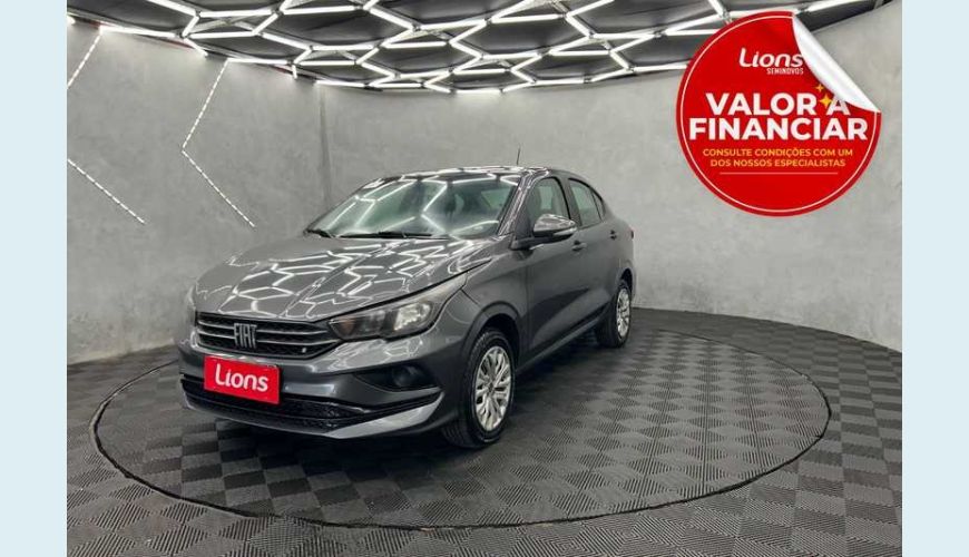 FIAT CRONOS DRIVE 1.3 S-DESIGN 1.3 FLEX MANUAL 4P - CINZA - 2022 Foto 1 (Grande)