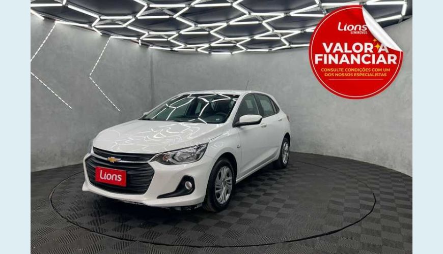 CHEVROLET ONIX LT 1.0 TURBO FLEX MANUAL 4P - BRANCO - 2024 Foto 1 (Grande)