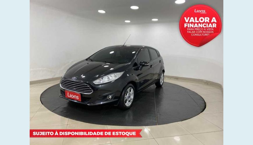 FORD FIESTA SE 1.6 16V FLEX AUT. 4P - PRETO - 2015 Foto 1 (Grande)