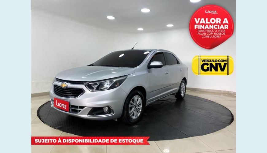 CHEVROLET CHEVROLET COBALT LTZ 1.8 8V FLEX AUT. 4P - PRATA - 2019 Foto 1 (Grande)