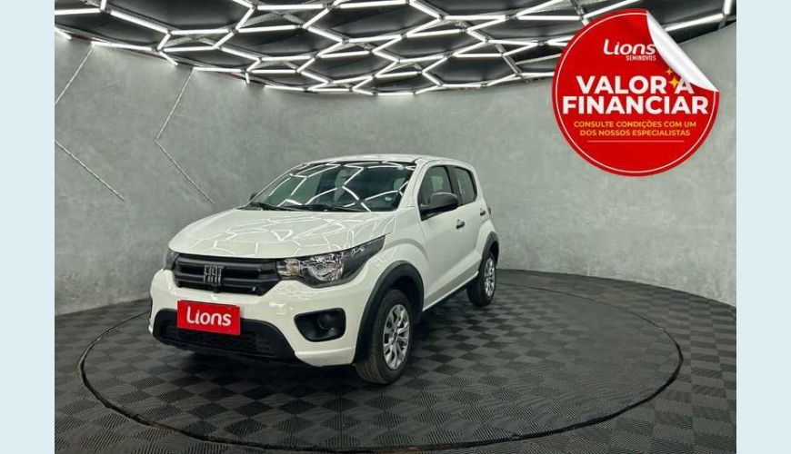 FIAT MOBI LIKE 1.0 FLEX MANUAL 4P - BRANCO - 2021 Foto 1 (Grande)
