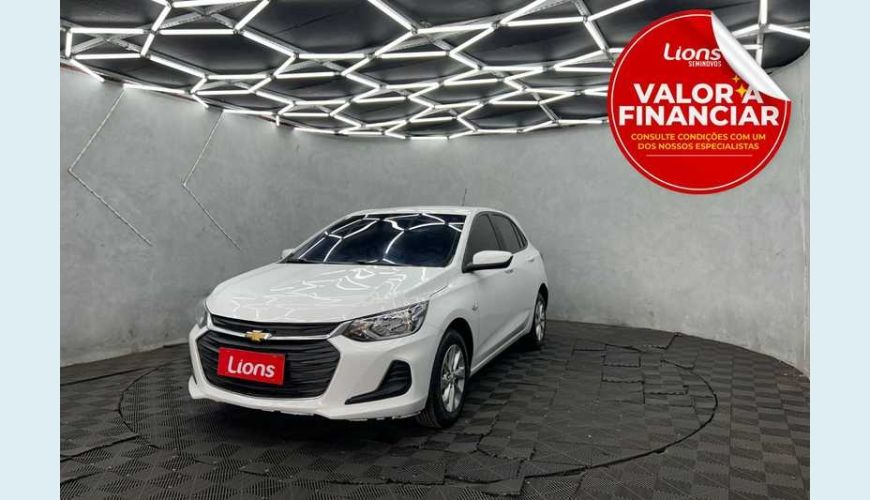 CHEVROLET ONIX LT 1.0 FLEX MANUAL 4P - BRANCO - 2023 Foto 1 (Grande)