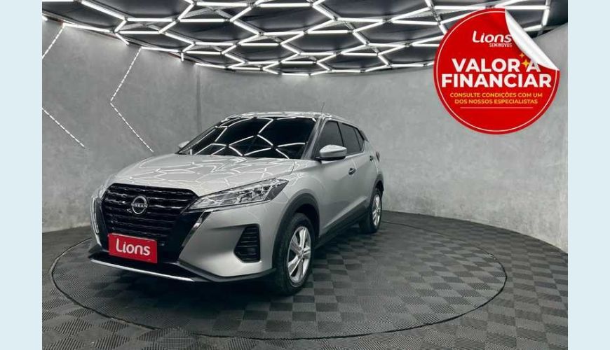 NISSAN KICKS ACTIVE 1.6 FLEX AUT. 4P - PRATA - 2024 Foto 1 (Grande)