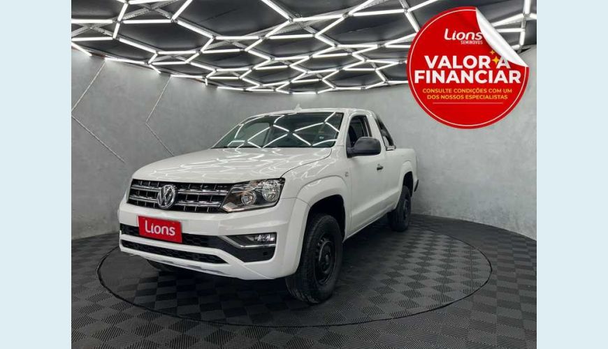 VOLKSWAGEN AMAROK S 4X4 CS 2.0 TDI DIESEL MANUAL 2P - BRANCO - 2019 Foto 1 (Grande)