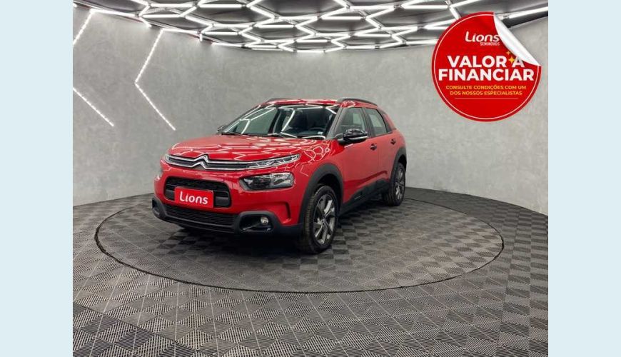 CITROËN CITROEN C4 CACTUS FEEL PACK 1.6 FLEX AUT. 4P - VERMELHO - 2022 Foto 1 (Grande)