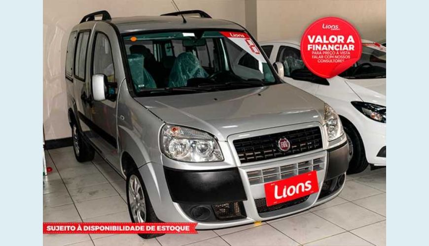 FIAT FIAT DOBLO ESSENCE 1.8 16V FLEX MANUAL 4P - PRATA - 2016 Foto 1 (Grande)