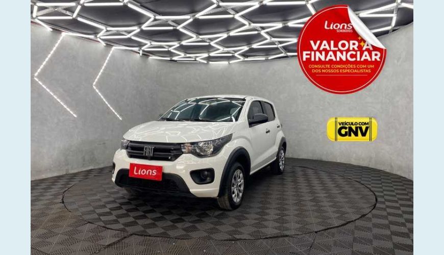 FIAT MOBI LIKE 1.0 FLEX MANUAL 4P - BRANCO - 2021 Foto 1 (Grande)