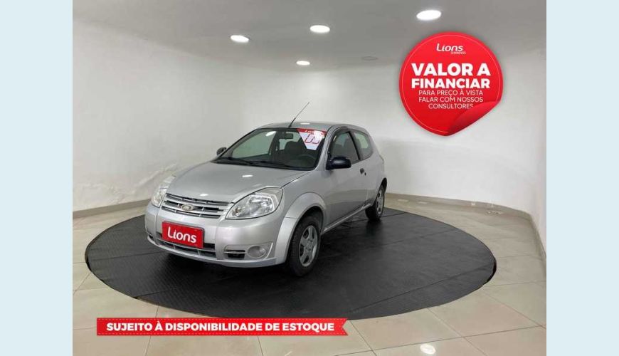 FORD KA 1.0 FLEX MANUAL 4P - PRATA - 2009 Foto 1 (Grande)