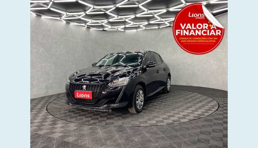 PEUGEOT 208 LIKE 1.6 FLEX - PRETO - 2022 Foto 1 (Grande)