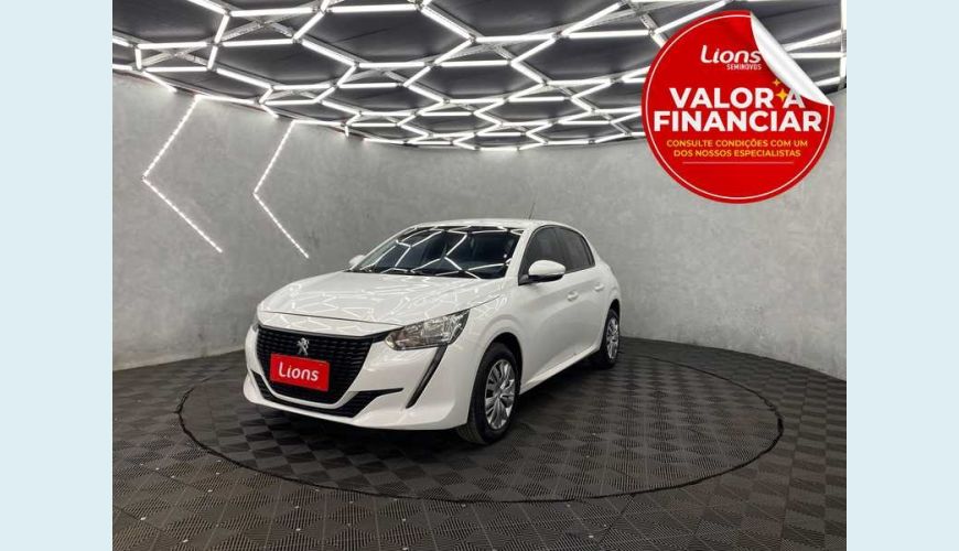 PEUGEOT PEUGEOT 208 LIKE 1.6 FLEX MANUAL 4P - BRANCO - 2022 Foto 1 (Grande)