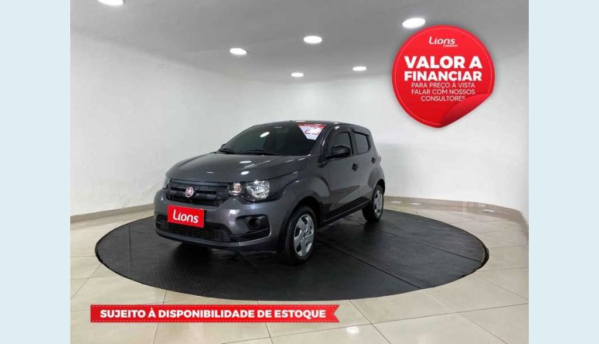 FIAT MOBI LIKE 1.0 FLEX MANUAL 4P - CINZA - 2020 Foto 1 (Grande)