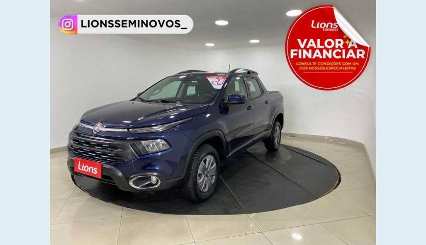 FIAT TORO FREEDOM 1.8 FLEX AUT. 4P - AZUL - 2020 Foto 1 (Grande)