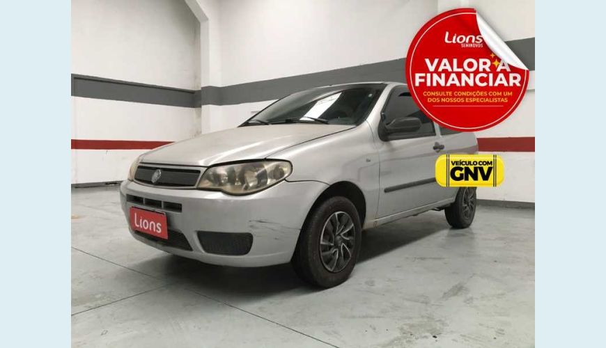 FIAT PALIO EX 1.0 8V FLEX MANUAL 2P - PRATA - 2006 Foto 1 (Grande)