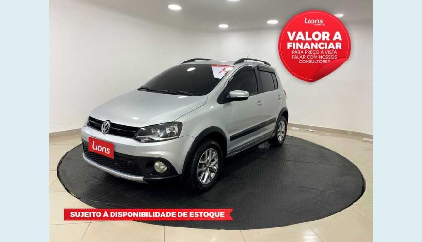 VOLKSWAGEN CROSSFOX VHT 1.6 FLEX MANUAL 4P - PRATA - 2014 Foto 1 (Grande)