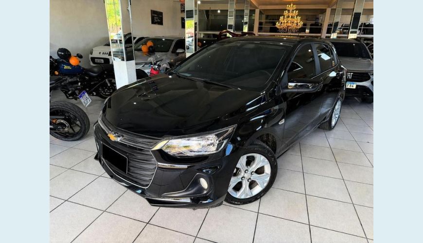 CHEVROLET ONIX PLUS 1.0 TAT FLEX MANUAL 4P - PRETO - 2025 Foto 1 (Grande)
