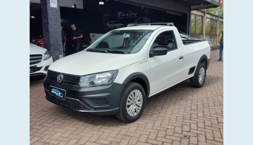 VOLKSWAGEN SAVEIRO - BRANCO - 2023 Foto 1 (Grande)