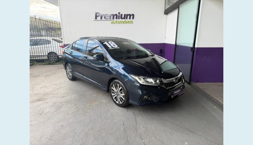 HONDA CITY FLEX AUT. 4P - AZUL - 2018 Foto 1 (Grande)