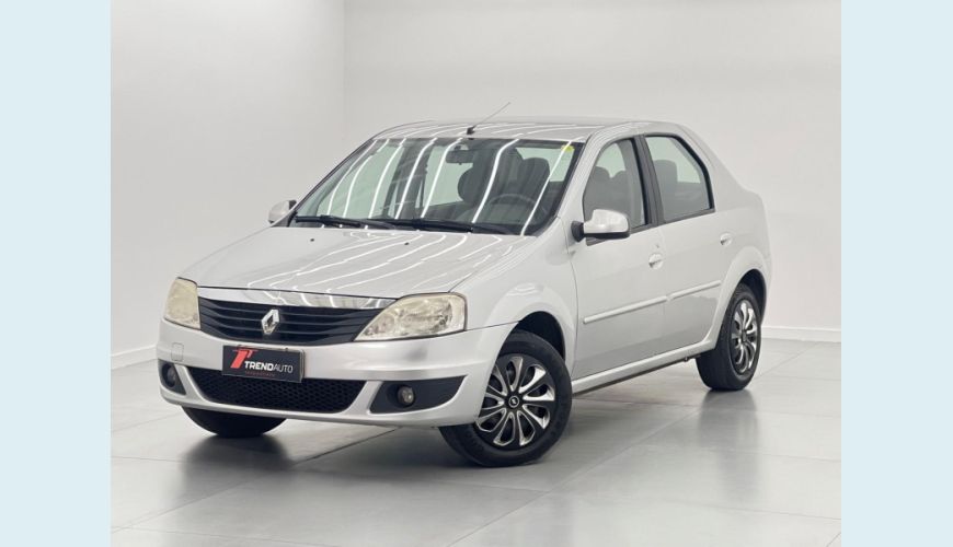 RENAULT LOGAN EXP 16 HP FLEX MANUAL 4P - PRATA - 2013 Foto 1 (Grande)