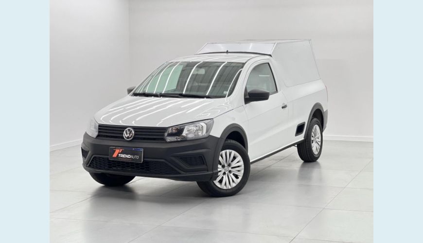 VOLKSWAGEN SAVEIRO CS RB MPI FLEX MANUAL 4P - BRANCO - 2023 Foto 1 (Grande)