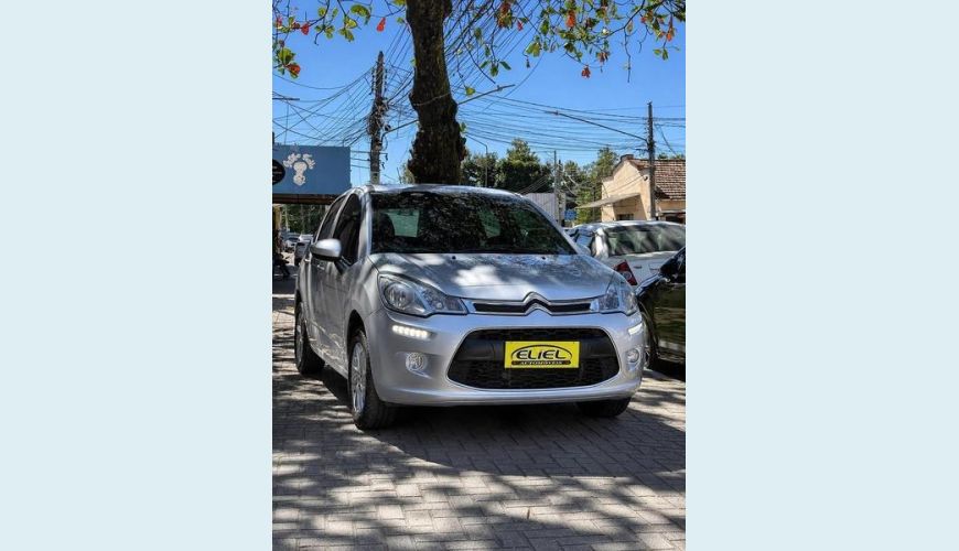 CITROËN C3 PURETECH 1.2 FLEX MANUAL 4P - PRATA - 2017 Foto 1 (Grande)