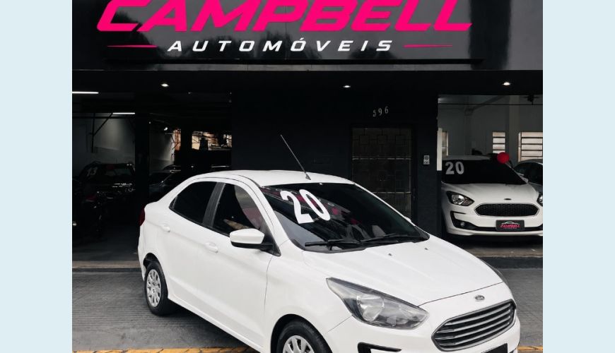 FORD KA+ SEDAN SE PLUS TIVCT 1.0 FLEX MANUAL 4P - BRANCO - 2020 Foto 1 (Grande)
