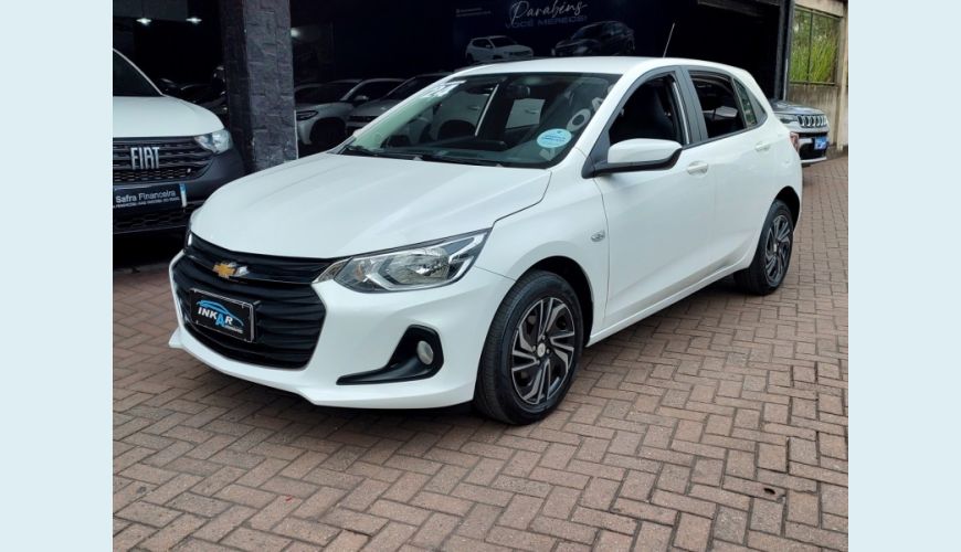 CHEVROLET ONIX FLEX MANUAL 4P - BRANCO - 2024 Foto 1 (Grande)