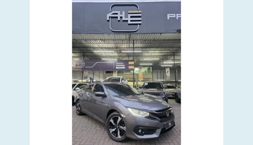 HONDA CIVIC FLEX AUT. 4P - CINZA - 2019 Foto 1 (Grande)