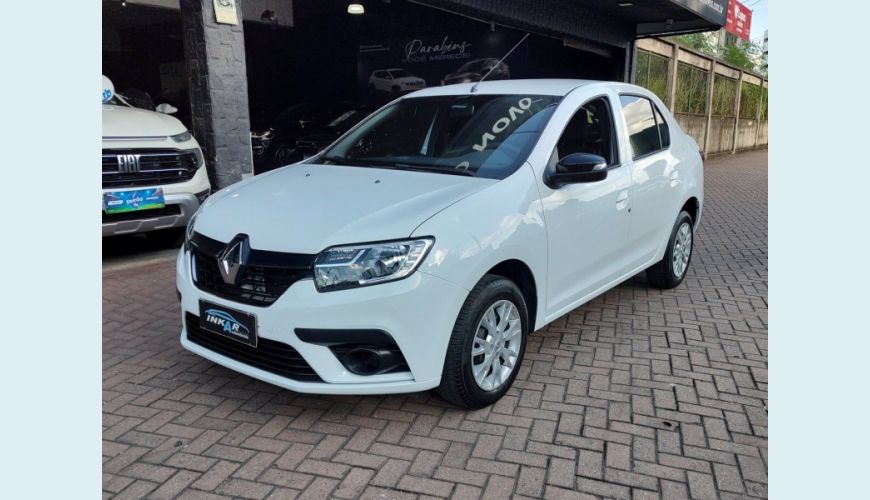 RENAULT LOGAN FLEX MANUAL 4P - BRANCO - 2025 Foto 1 (Grande)