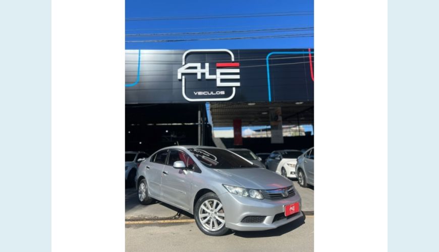 HONDA CIVIC FLEX AUT. 4P - PRATA - 2015 Foto 1 (Grande)