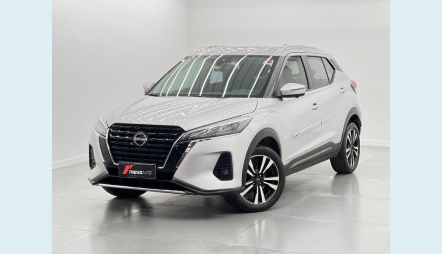NISSAN KICKS EXCLUSI FLEX AUT. 4P - PRATA - 2024 Foto 1 (Grande)